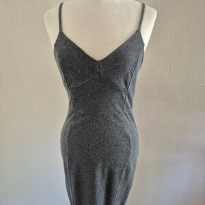 H&M Grey Pencil Dress. Small